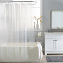 3 of 3:Bath Bliss 3D Octagon Design Shower Curtain in Clear 