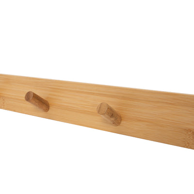 4 of 4:Simplify Bamboo Over the Door 4 Hook in Black 
