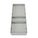 2 of 3:Detalles de la cocina Organizador de cajones ajustable en gris 
