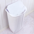1 of 1:Sterilite - Papelera con tapa basculante, 11 galones/42 litros, color blanco 