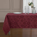 6 of 7:Astoria Jacquard Design Tablecloth 