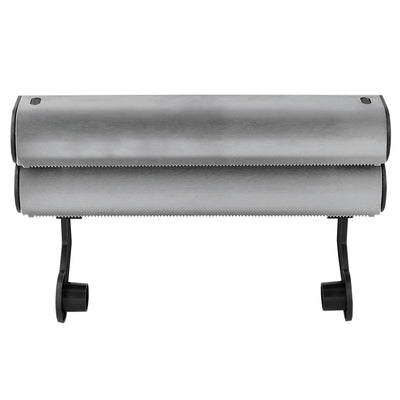 3 of 6:Home Basics Stainless Steel Paper Towel Holder with Integrated Wrap Dispenser 