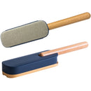 1 of 8:PREMIUS Fabric Lint Remover with Storage Case and Wood Handle, Blue-Yellow 
