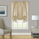 6 of 8:Darcy Decorative Tie Up Window Shade Curtain, 58x63 Inches 