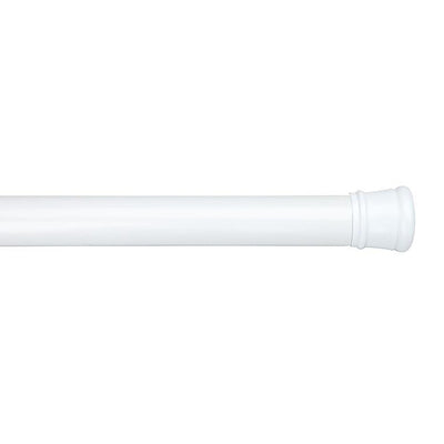 1 of 2:Barre de douche à tension Bath Bliss en blanc 