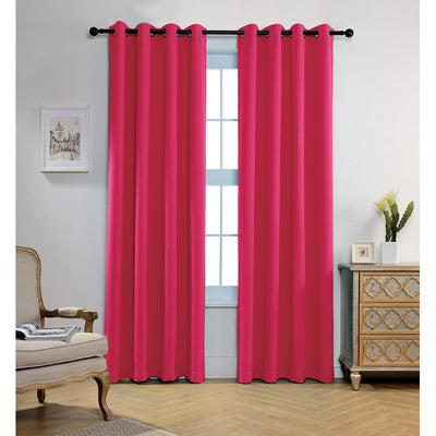 13 of 20:Jeannie Room Darkening Grommet Window Panel, 54x63 Inches 