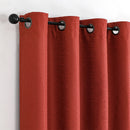 8 of 24:Yola Blackout Textured Jacquard Grommet Window Panel, 52x84 Inches 
