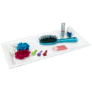 1 of 5:Plateau de toilette en plastique Home Basics, blanc 