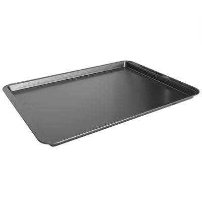 2 of 4:Home Basics Bandeja para hornear de acero antiadherente de 15