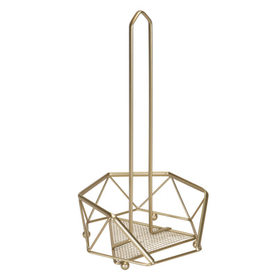 1 of 4:Porte-essuie-tout Geode Kitchen Details en or satiné 