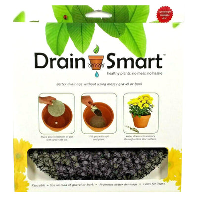 2 of 3:Drain-Smart 2-Pack Drainage Discs, Perfect for Outdoor-Indoors, 9 Inches 