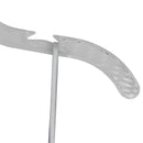 3 of 6:Cintres en plastique cristal Graceful Curve de Home Basics (lot de 5), transparents 