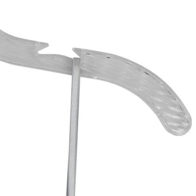 3 of 6:Cintres en plastique cristal Graceful Curve de Home Basics (lot de 5), transparents 