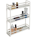 2 of 2:Home Details 3 Tier Slim Flat Wired Rails Vanity Tray 