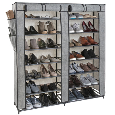 1 of 4:Armoire à chaussures Simplify à 7 niveaux et 14 étagères 