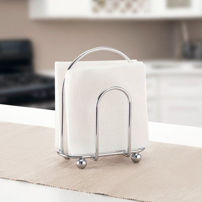 2 of 3:Home Basics Chrome Napkin Holder 