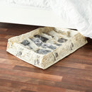 2 of 2:Home Basics Paris Collection 12 Pair  Under-the-Bed Shoe Box, Natural 
