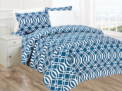 3 of 4:Premius Andrea Luxurious Wrinkle-Free Microfiber Sheet Set 