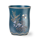 5 of 9:Popular Bath Capri Complete Bath Ensemble Decor Set, Slate Blue, All Sold Separately 