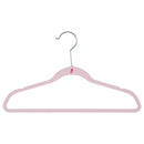 2 of 4:Simplify Kids 25 Pack Velvet Hangers in Blush 