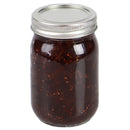 1 of 4:Home Basics 12 oz. Wide Mouth Clear Mason Canning Jar 