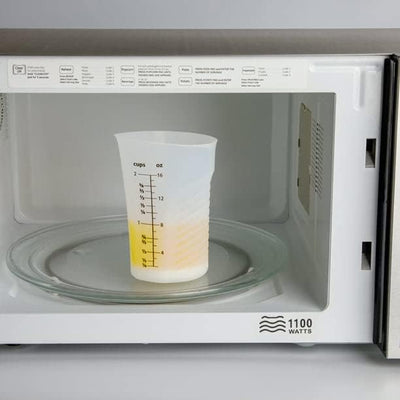 8 of 9:Ensemble de 3 tasses à mesurer en silicone haute température Prep Solutions, transparent 
