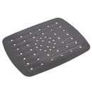 1 of 2:Tapis d'évier en PVC Home Basics, gris, 15,4 x 12,25 pouces 
