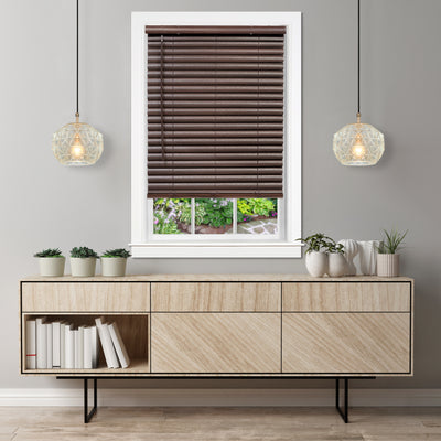 1 of 3:Estor Veneciano de Vinilo Inalámbrico GII Luna 2 29x64 - Caoba 