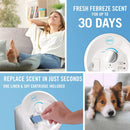 4 of 10:Febreze HEPA-Type, Small Room Mini Tower Air Purifier, White 