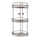 2 of 2:Bath Bliss 3 Tier Corner Bath Shelf in Curls Design 