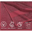 9 of 40:Ensemble de serviettes 24 pièces 100 % coton Casa Platino 