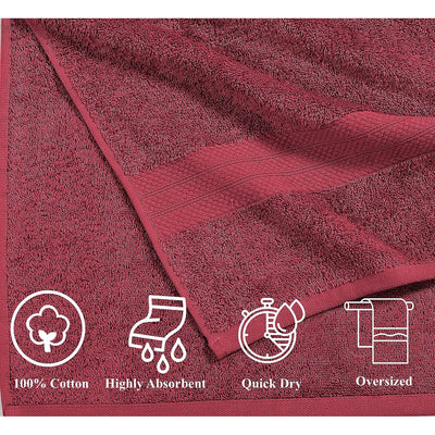 9 of 40:Ensemble de serviettes 24 pièces 100 % coton Casa Platino 