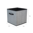 4 of 4:Simplify Collapsible Storage Cube in Grey 
