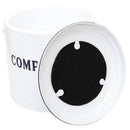 2 of 4:Composteur Home Basics Countryside 1,3 gal avec filtre, blanc 
