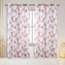 5 of 5:Ashlei Sheer Tulip Printed Grommet Window Panel Curtain, 54x84 Inches 
