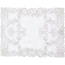 11 of 24:Camino de mesa con bordado floral elegante Glory 