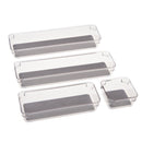 1 of 4:Simplify 4 Pack Multipurpose Drawer Organizers 