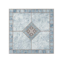 1 of 2:Portfolio Baldosa de vinilo autoadhesiva de 12 x 12 de 2,0 mm - Diamante azul - 9 baldosas/9 pies cuadrados 