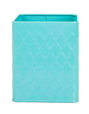 1 of 3:Home Basics Tin Utensil Holder, Turquoise 