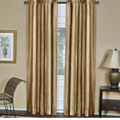 15 of 29:Ombre Crushed Satin Rod Pocket Window Panel and Valance Treatments, All Sold Separately 