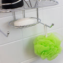 3 of 5:Home Basics Marquee Shower Caddy, Chrome 
