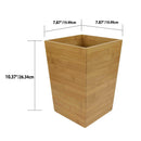 2 of 2:Poubelle en bambou Home Basics 