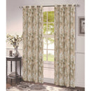 2 of 7:Maisie Floral Printed Sheer Grommet Window Panel, 54x84 Inches 
