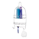 1 of 4:Home Basics Chrome Plated Steel Shower Caddy, Silver, 10.25x4.12x20.5 Inches 