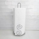 6 of 6:Home Basics Scroll Collection - Toallero de papel independiente, cromado 
