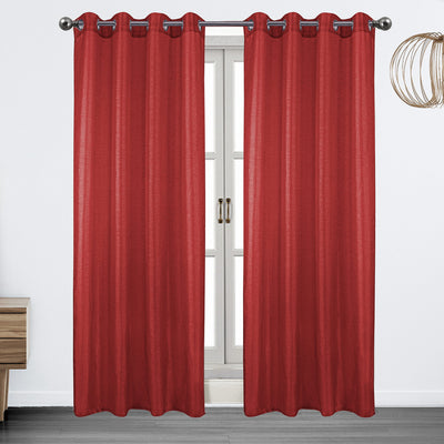 17 of 17:Brook Metallic Lurex Sheer Grommet Window Panel, 54x90 Inches 