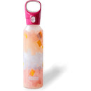 1 of 6:Bouteille d'eau en verre Pyrex à changement de couleur avec revêtement en silicone, couches épaisses, 500 ml 