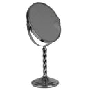 1 of 6:Home Basics Spiral Double Sided Cosmetic Mirror, Chrome 