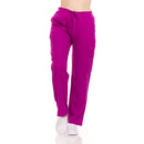 13 of 66:Ellen Tracy 4-Way Stretch Elastic Back Drawstring Waistband Scrub Pants 