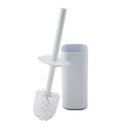 2 of 4:Ensemble de brosses WC cylindriques en acrylique Bath Bliss, blanc 